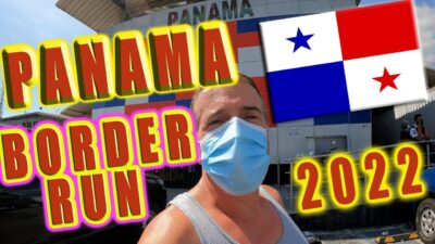 Panama Border run to renew Visa & get Passport stamped- Perpetual tourist visit to Paso Canoas