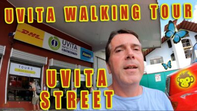Uvita Costa Rica Walking Tour of Uvita Street aka Calle Uvita – Virtual Tour