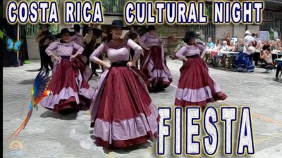 Costa Rica Culture Night Fiesta and Tipico Dancing in Uvita / Bahia Costa Rica