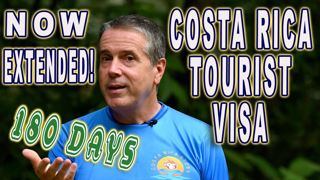 Costa Rica Tourist Visa extended to 180 days from 90 days effective