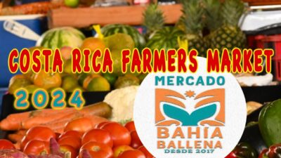 Mercado Bahía Ballena Farmer’s market Uvita Costa Rica 2024