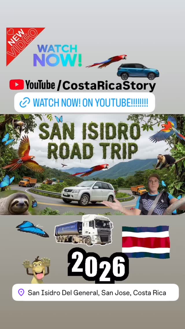 San Isidro Costa Rica Road Trip on Ruta 243
#costaricastory #explorecostarica #puravida #costarica